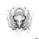 Alchemy Scorpion tattoo design idea