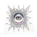 Third Eye tattoo design idea