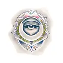 Third Eye tattoo design idea