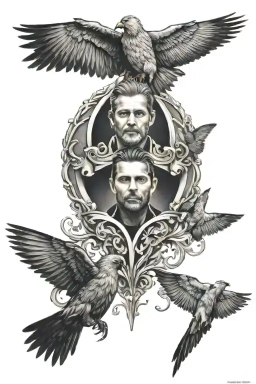 swedish house mafia tattoo design idea