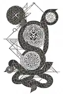 awareness acceptance surrender written  tattoo design idea