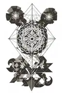 awareness acceptance surrender written  tattoo design idea