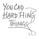 You can do hard things tattoo design idea