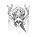 alchemy tattoo design idea