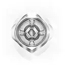 chrome tattoo tattoo design idea