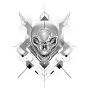 chrome tattoo tattoo design idea