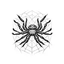 Lovecraft spider tattoo design idea