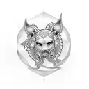 alpha kappa rho tattoo design idea