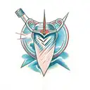 thor with thunders tattoo design idea