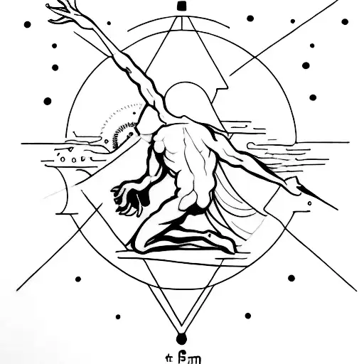 creation of adam tattoo design idea