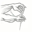 creation of adam tattoo design idea