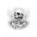 your not going to be dying with money in your grave but with the memories you made tattoo design idea