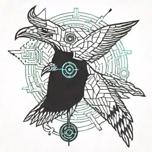 gull tattoo design idea