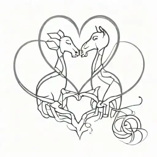 create a tattoo that depicts "an unbreakable bond you share tattoo design idea