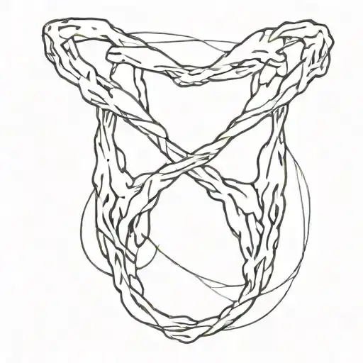 create a tattoo that depicts "an unbreakable bond feeling etc tattoo design idea