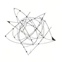 create a tattoo that depicts "an unbreakable bond using abstract shapes tattoo design idea