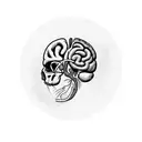 Heart VS Brain  tattoo design idea