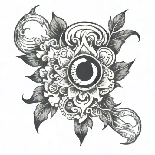fingers crossed  tattoo design idea