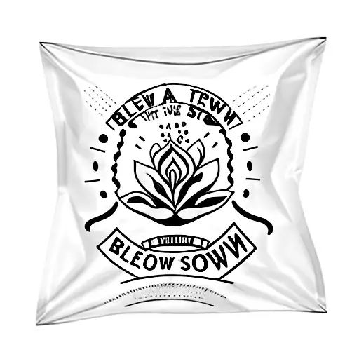 Tea Bag that says slow down breathe tattoo design idea