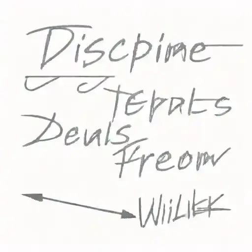 Jocko willink "discipline equals freedom" tattoo design idea