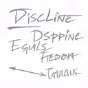  discipline equals freedom tattoo design idea