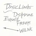 Jocko willink "discipline equals freedom" tattoo design idea