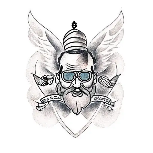 rama de cerezo tattoo design idea