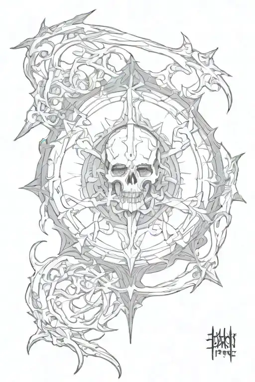 cursemark of death elden ring tattoo tattoo design idea