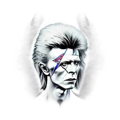 David bowie tattoo design idea