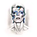 David bowie tattoo design idea