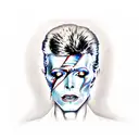 David bowie tattoo design idea