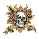 create a tattoo design based on the poem "Do not Stand at My Grave and Weep," tattoo design idea
