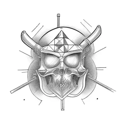 sphenks ride chopper tattoo design idea