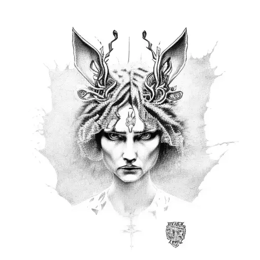 Alice in chains tattoo design idea