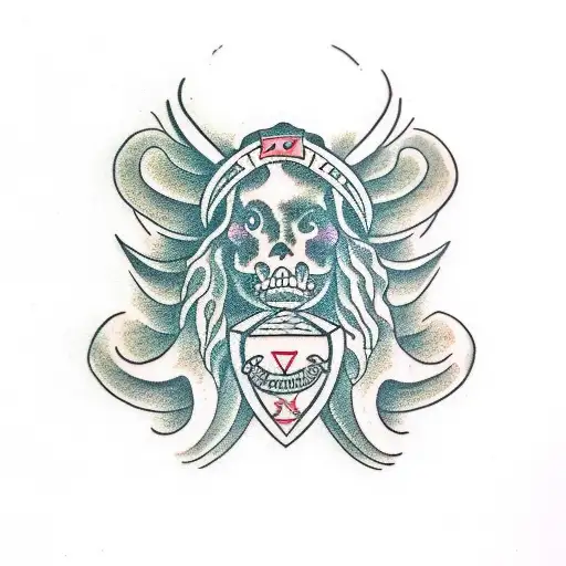 BALANZA ARIES LIBRA tattoo design idea