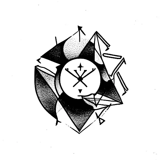  ARIES LIBRA tattoo design idea