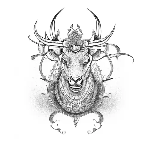 BALANZA ARIES LIBRA tattoo design idea