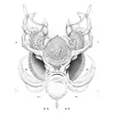 BALANZA ARIES LIBRA tattoo design idea