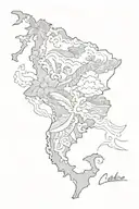 colombia themed tattoo tattoo design idea