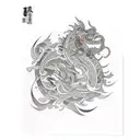 abstract adhd tattoo design idea