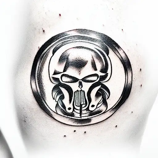 Space Marine tattoo design idea