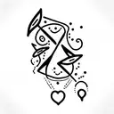 teacher tattoo design idea