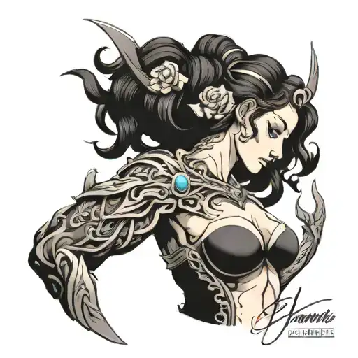 I want to incorporate the idea that God is a woman as well as no weapon formed shading me shall prosper. I was the pyram tattoo design idea