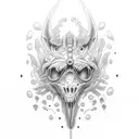 1993 en números romanos tattoo design idea