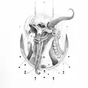 1993 en números romanos tattoo design idea