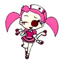 pin up nurse joy tattoo design idea