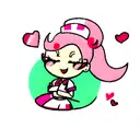 pin up nurse joy tattoo design idea