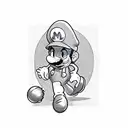 Arm Sleeve, Retro Gaming, Super Mario, Nes, Luigi, Peach, Sonic, Pacman, Controller, Playstation, Mushroom, Level Up tattoo design idea