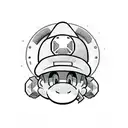 Arm Sleeve, Retro Gaming, Super Mario, Nes, Luigi, Peach, Sonic, Pacman, Controller, Playstation, Mushroom, Level Up tattoo design idea