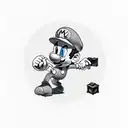 Arm Sleeve, Retro Gaming, Super Mario, Nes, Luigi, Peach, Sonic, Pacman, Controller, Playstation, Mushroom, Level Up tattoo design idea